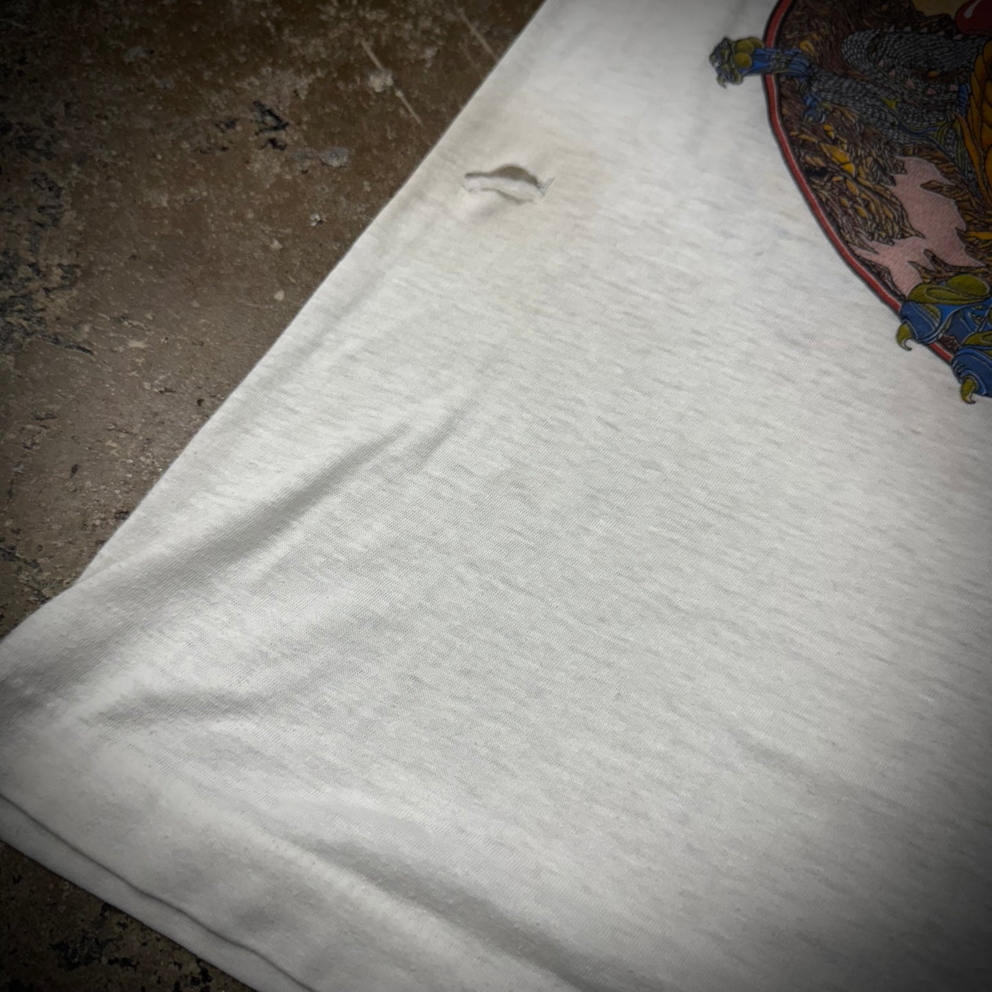 Vintage 70s The Rolling Stones Sleeveless Band Tee