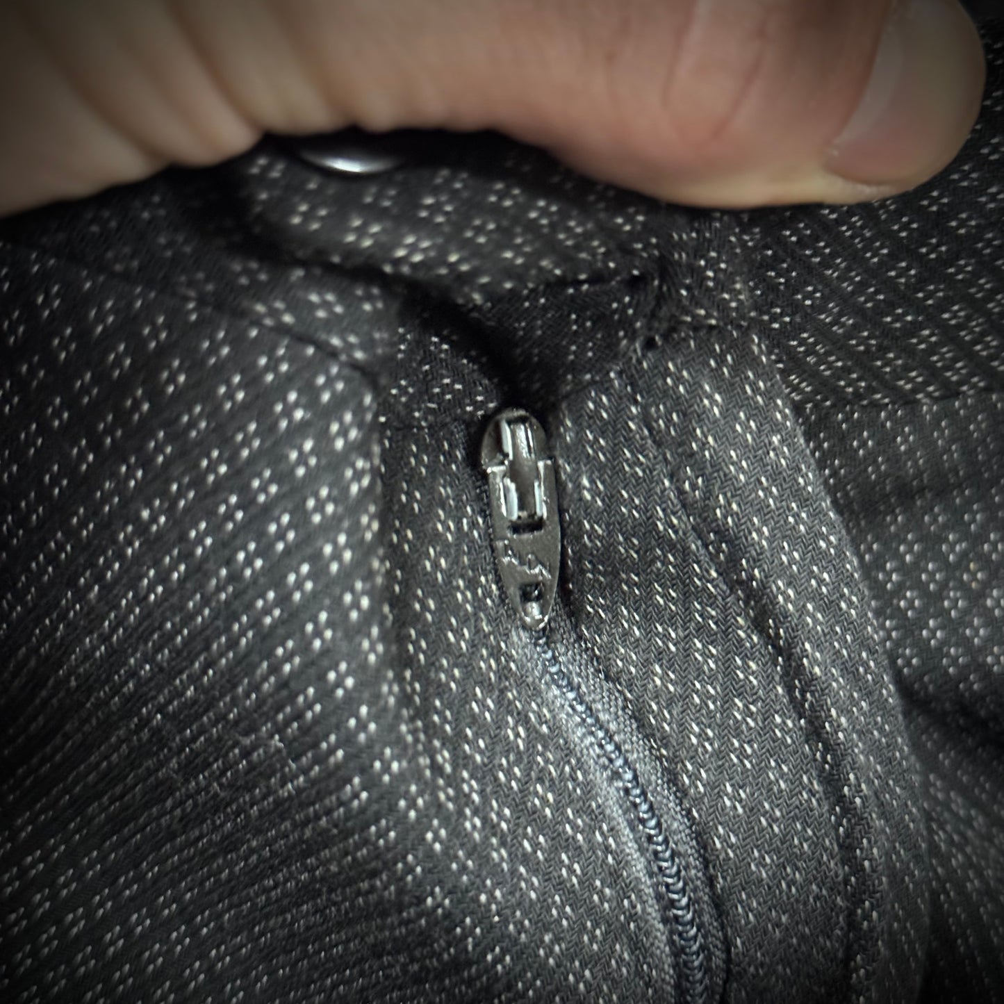 Vintage 70s Wide Leg Black Double Pleated Trousers