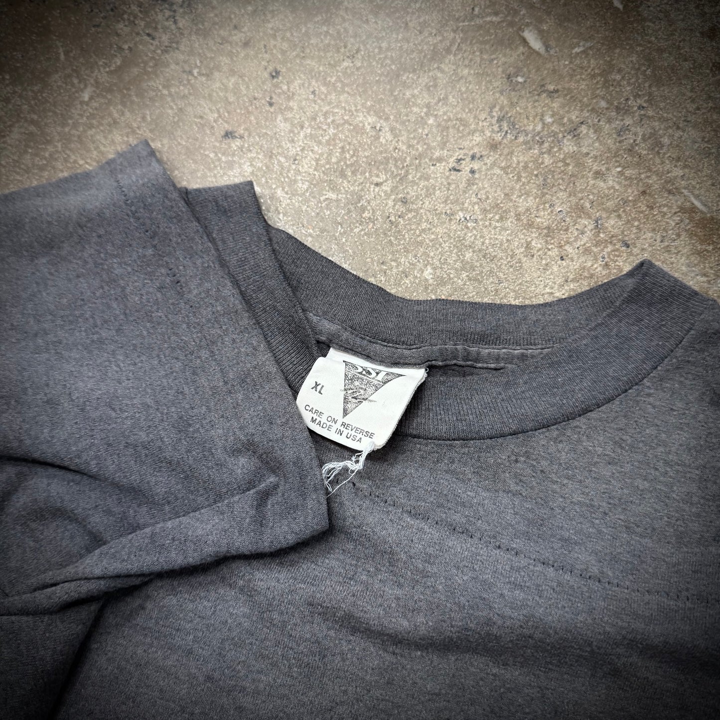 Vintage 90s Porsche 930 Convertible Faded Black Distressed T-Shirt