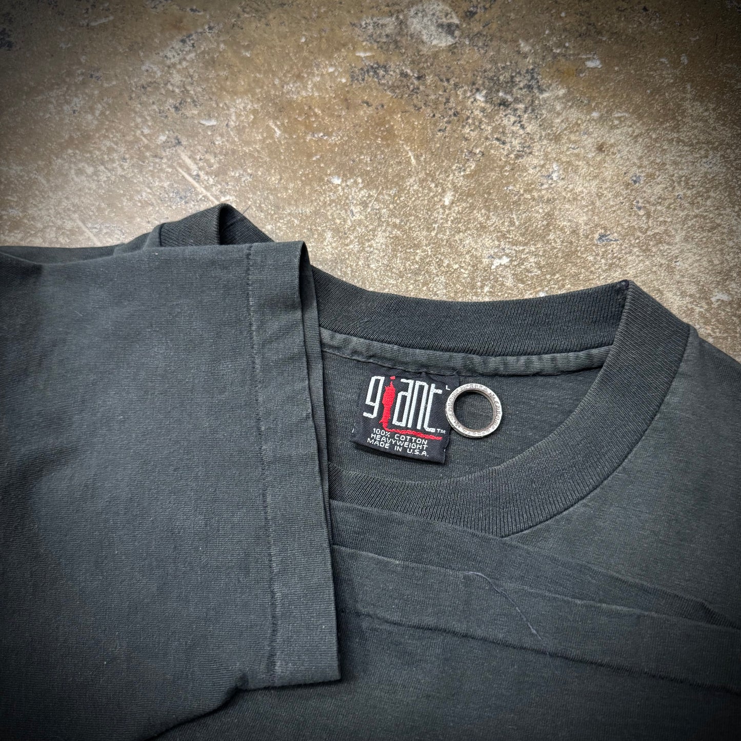 Vintage 90s Danzig III How Gods Kill Distressed and Repaired Faded Black Band Tee