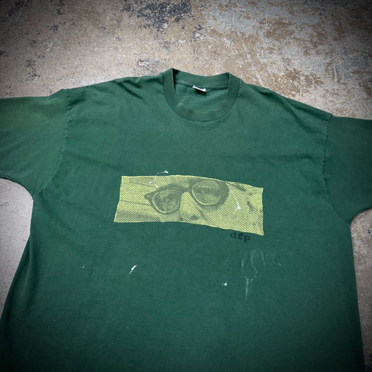 Vintage 90s Disco Family Plan Electronic Music Band Tee