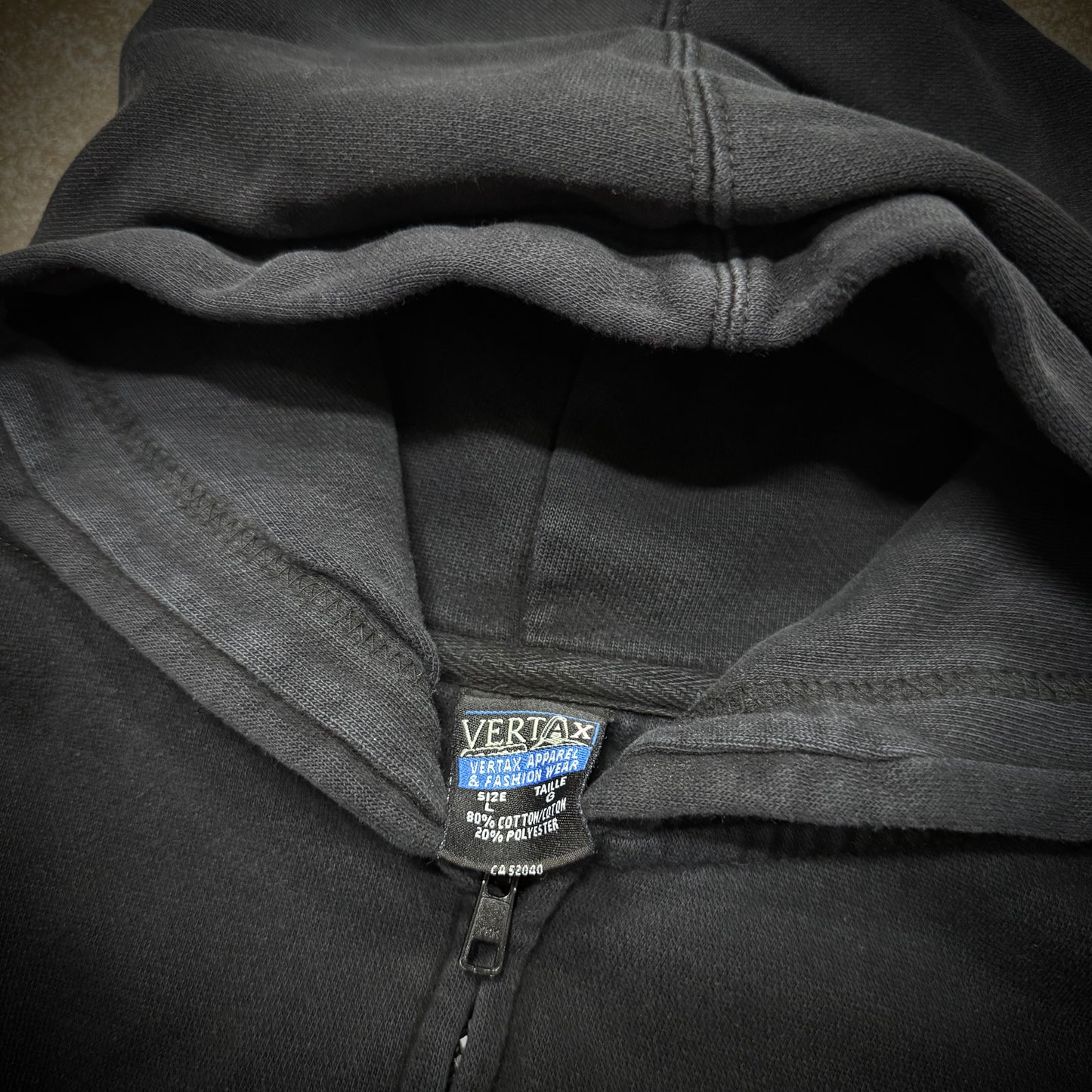 Vintage 00s Pantera Skull Distressed Zip Up Hoodie