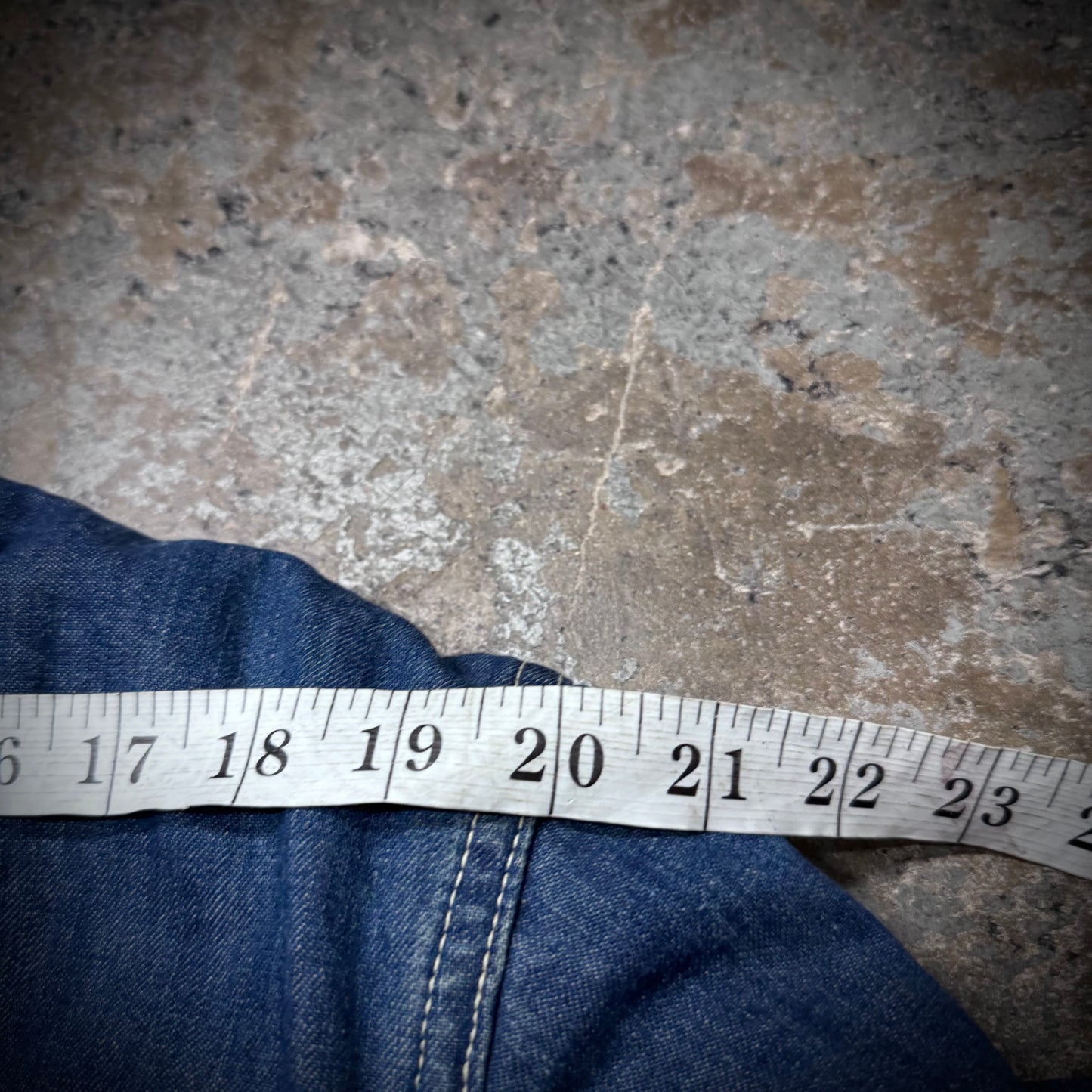 Vintage 60s/70s Big Smith Thrashed Denim Chore Jacket