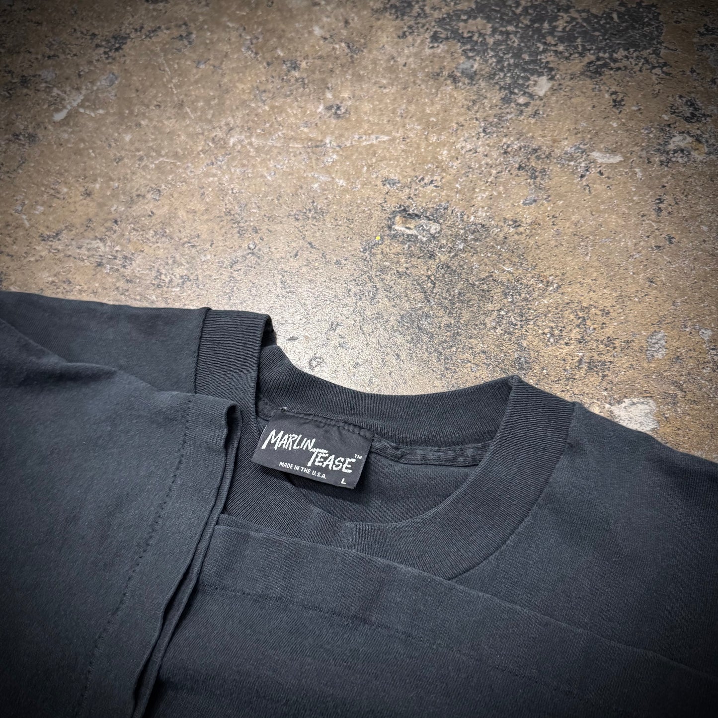 Vintage 90s Marilyn Monroe Portrait Faded Black T-Shirt