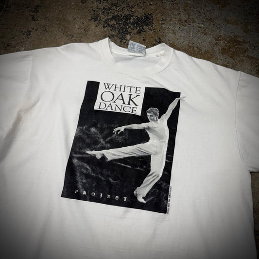 Vintage 90s Artwear White Oak Dance Project T-Shirt