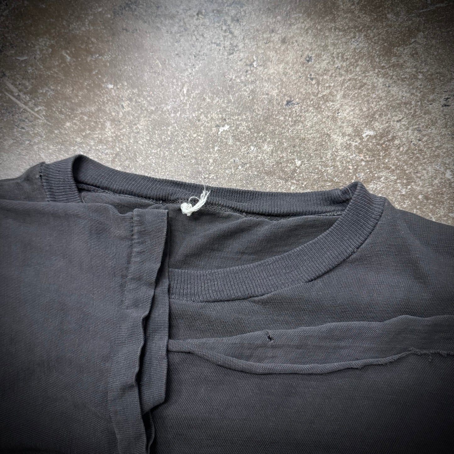 Vintage Yngwie J Malmsteen Rising Force Thrashed Faded Black Band Tee