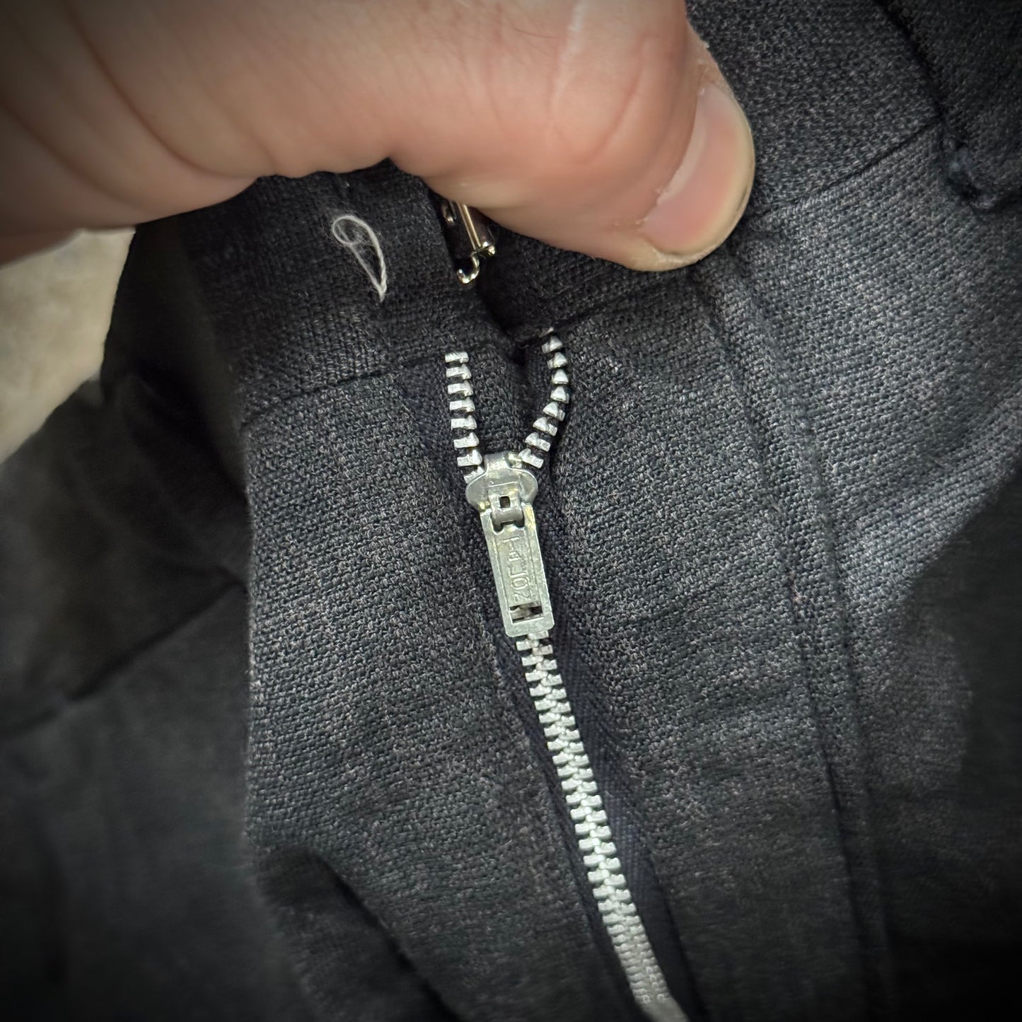 Vintage 60s Champ Wool Rayon Blend Trousers