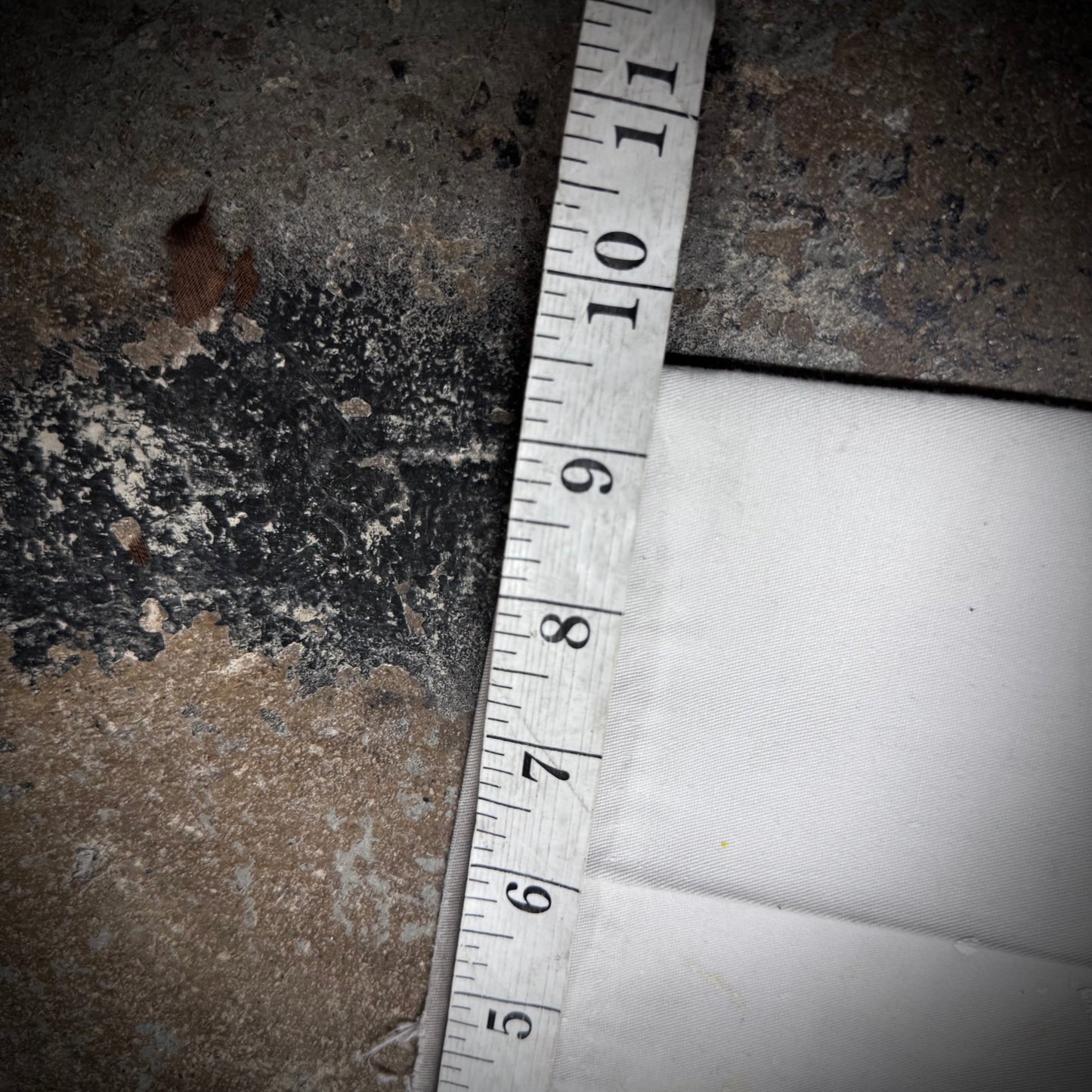 Vintage 60s/70s White Paint Stained Chino Pants