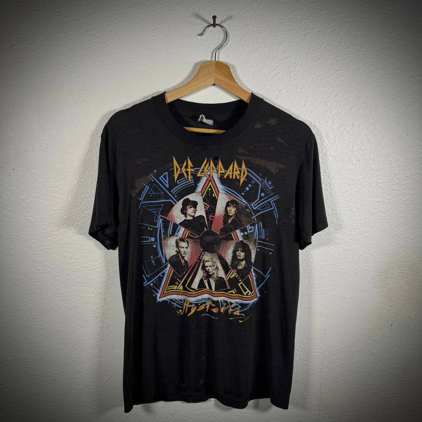 Vintage Def Leppard Hysteria Paper Thin Band Tee