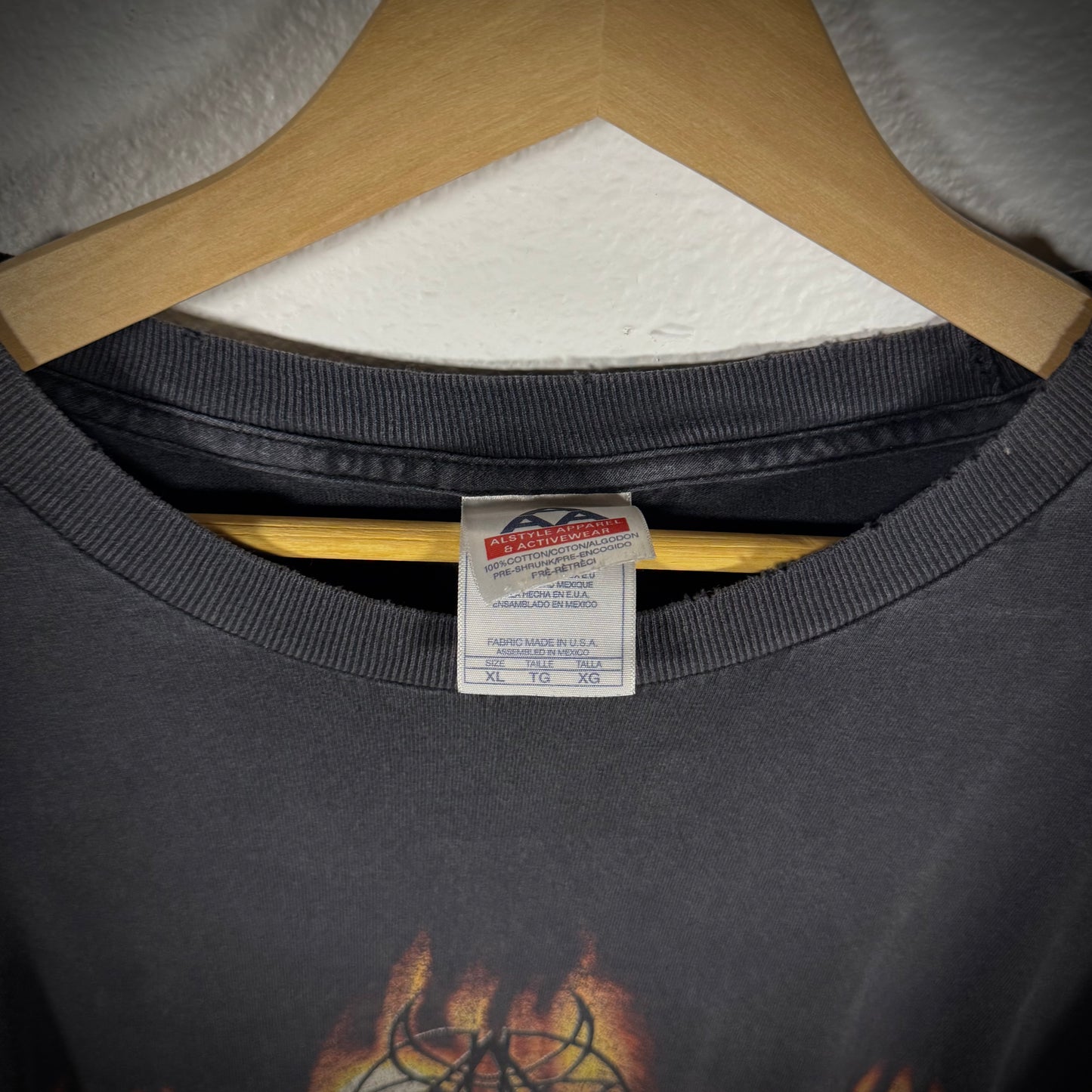 Vintage Disturbed Distressed L/S Band Tee