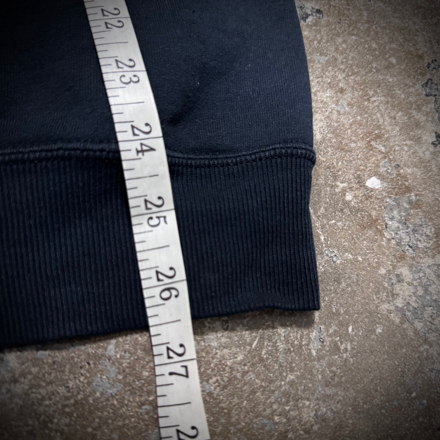 Vintage Modern Drunkard Magazine Distressed Faded Black Hoodie