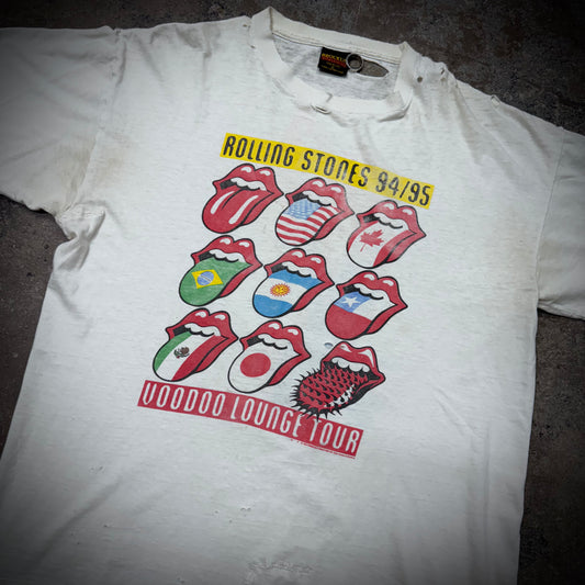 Vintage 1994 The Rolling Stones Voodoo Lounge Tour Band Tee