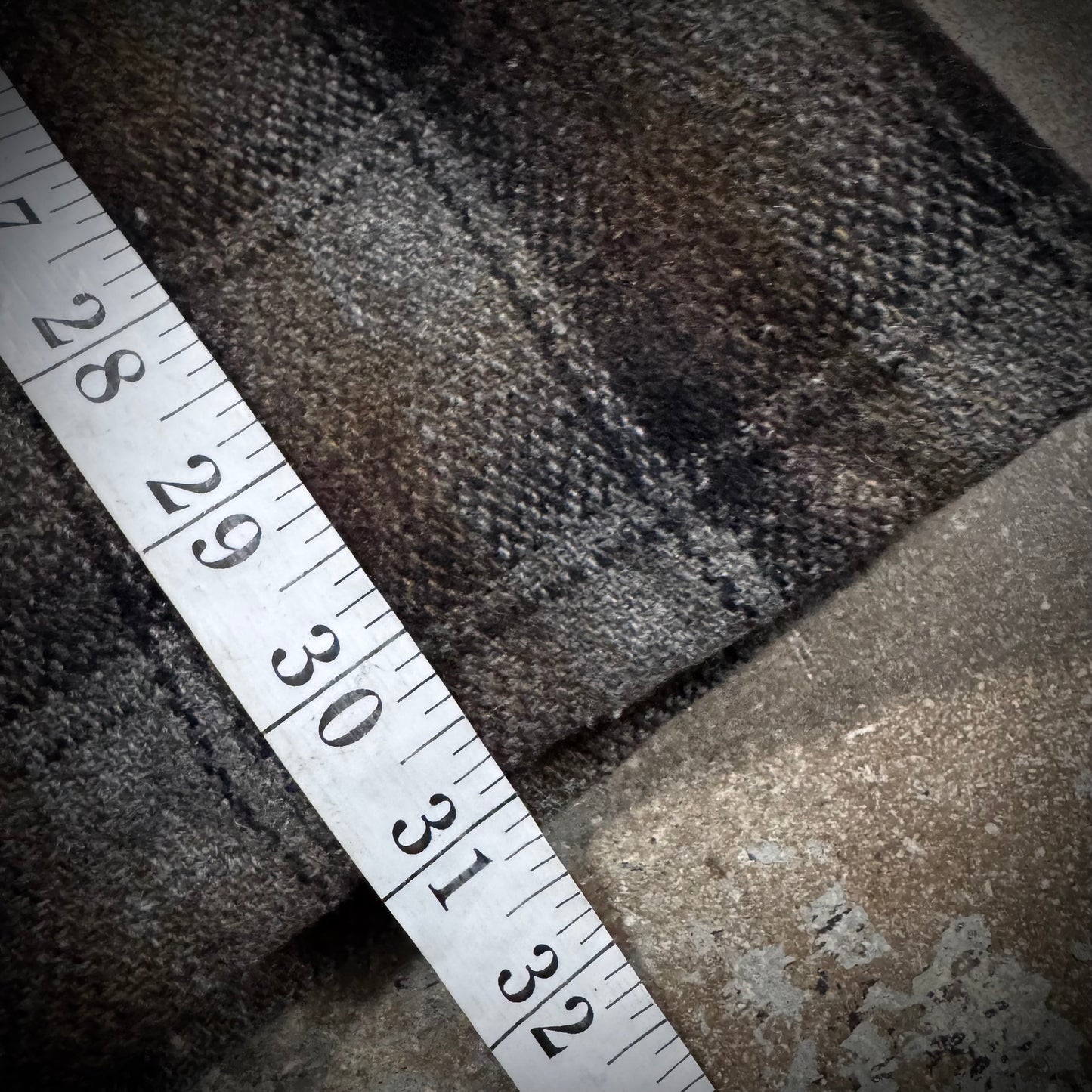 Vintage 50s/60s Thrashed & Repaired Plaid Wool Field & Stream Hobo Jacket