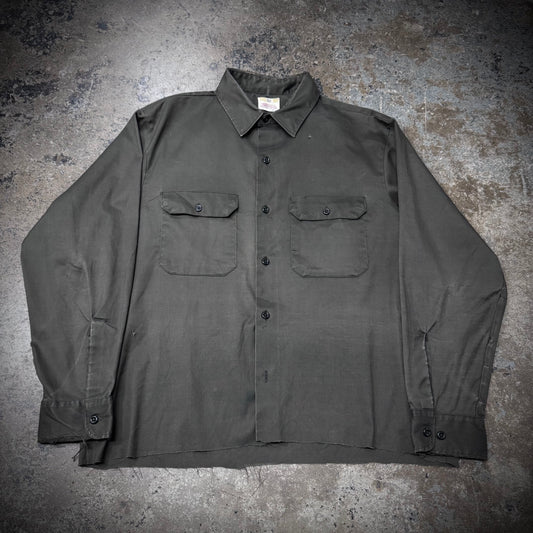 Vintage 60s/70s Distressed Big Mac Work Shirt
