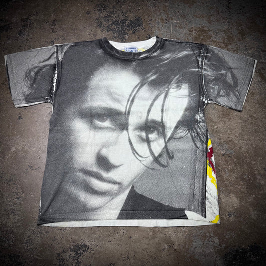 Vintage 1992 Diesel Fideliton AOP Band Tee