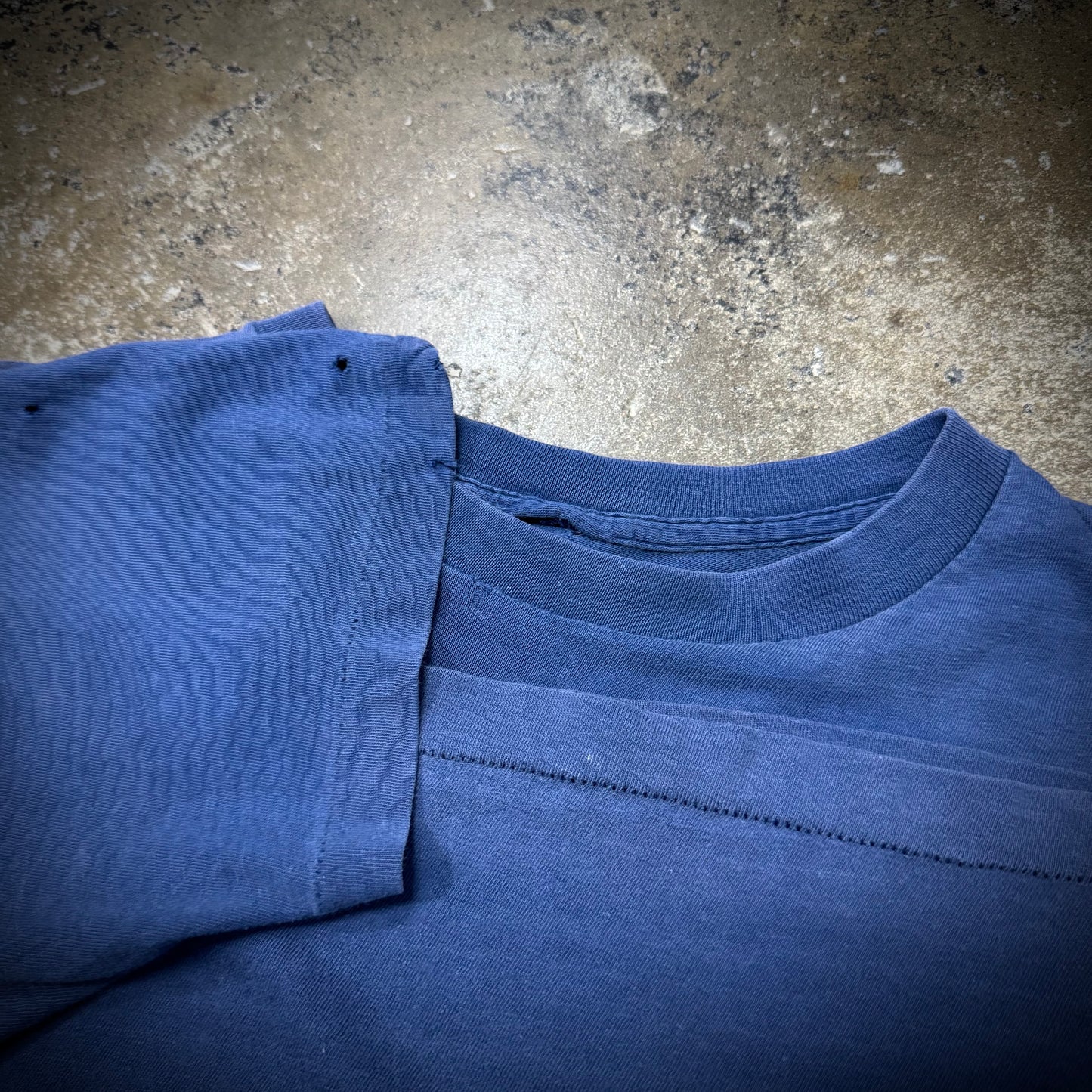 Vintage 70s/80s Tower of Power Faded Blue 100% Cotton Band T-Shirt