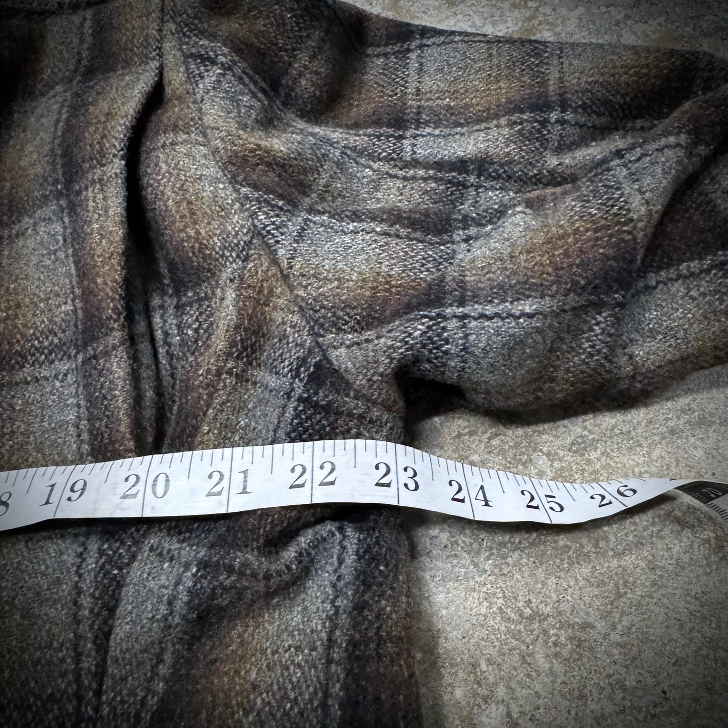 Vintage 50s/60s Thrashed & Repaired Plaid Wool Field & Stream Hobo Jacket