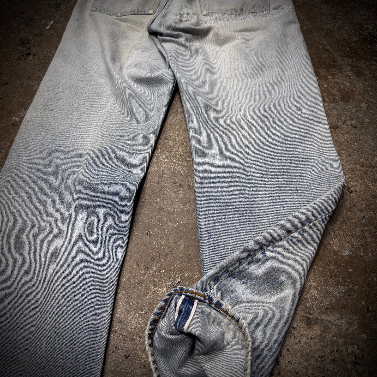 Vintage Levi’s 501 Selvedge Repaired Jeans 31x30
