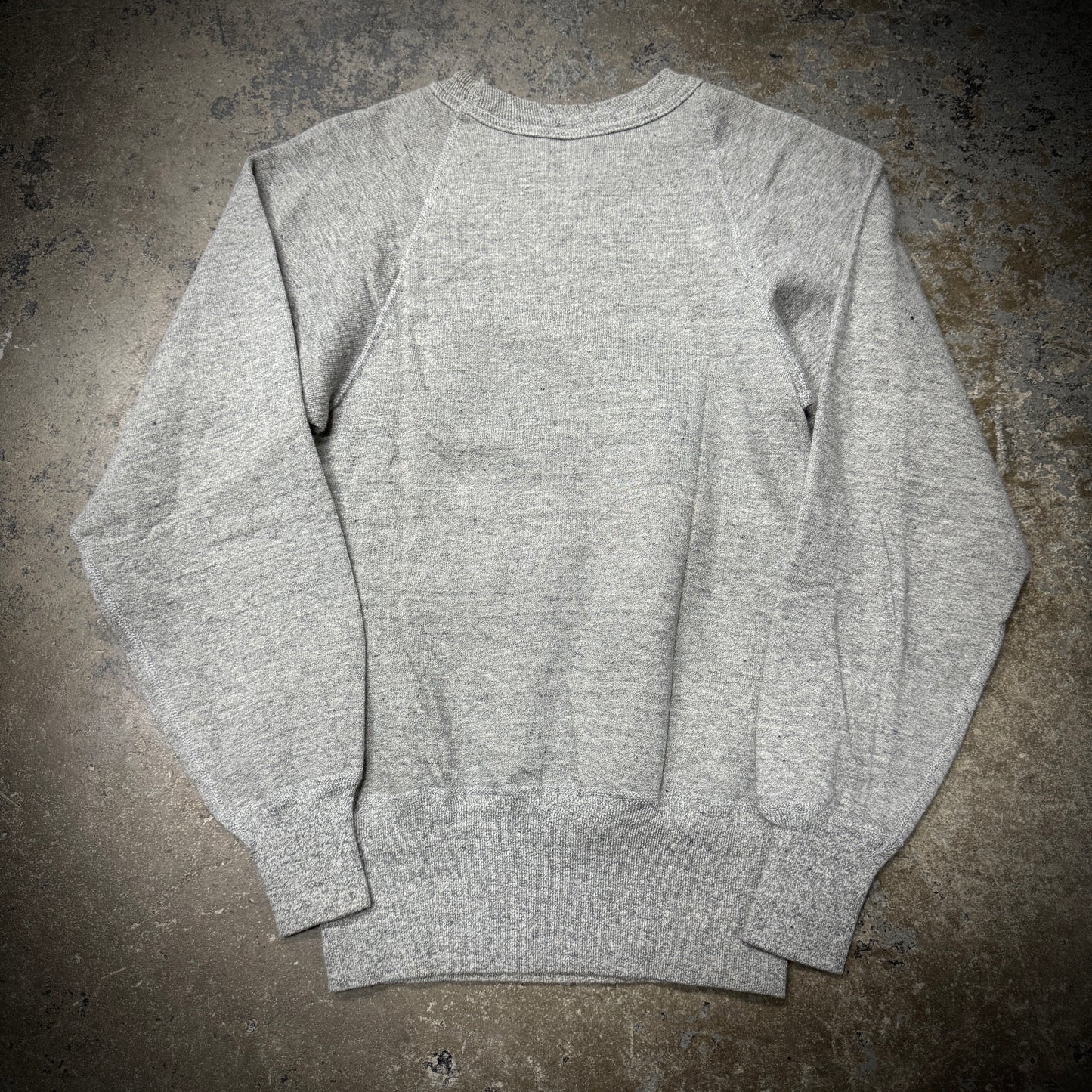 Vintage 60s Cotton Raglan Crewneck Sweatshirt