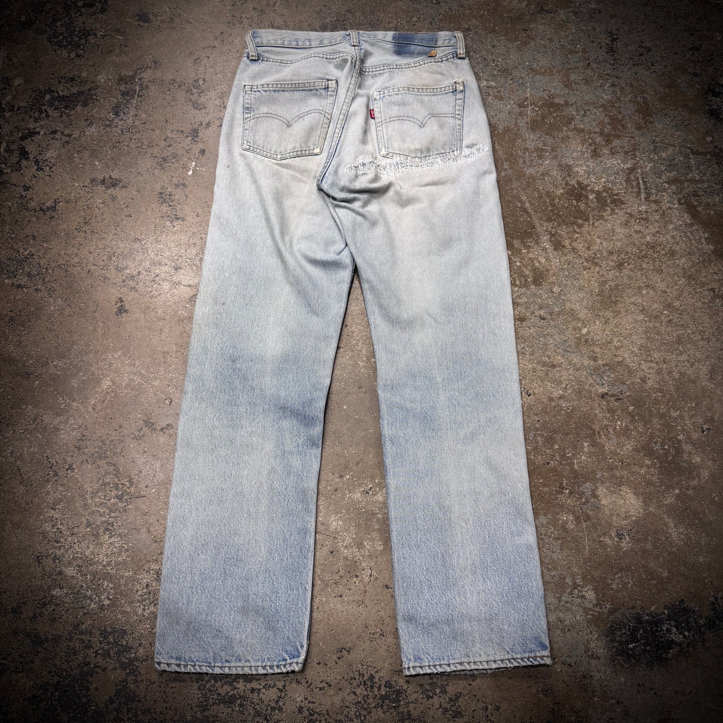 Vintage Levi’s 501 Selvedge Repaired Jeans 31x30