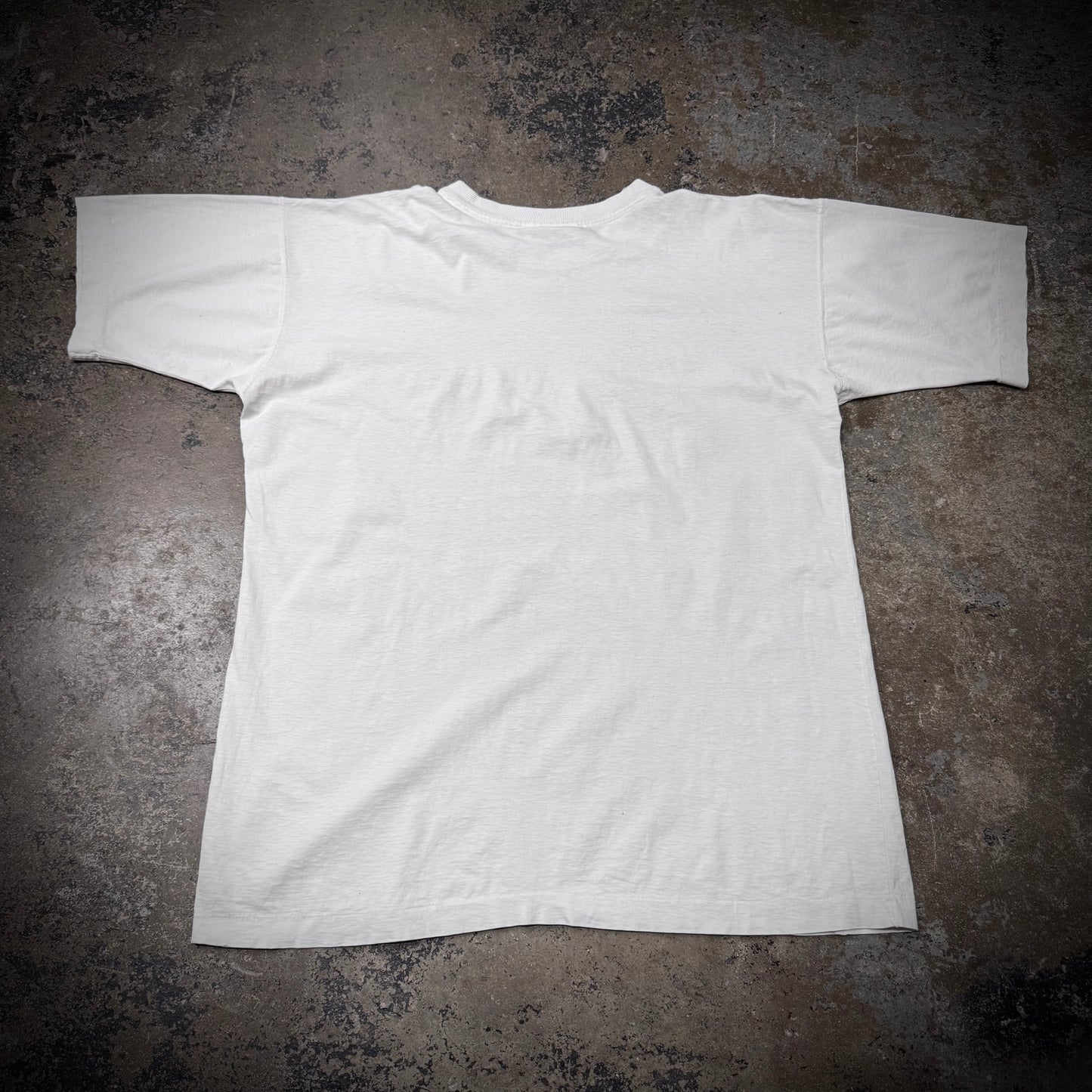 Vintage R.J Barber Cotton Candy Faded Distressed Art Tee