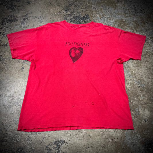 Vintage 2002 Foo Fighters One by One Band Tee