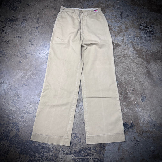 Vintage 40s/50s Big Mac Beige Khaki Cotton Chino Pants