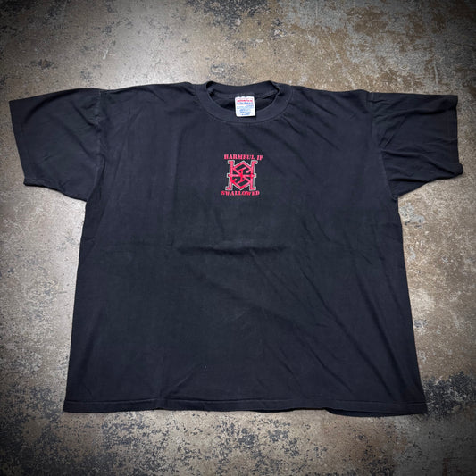 Vintage Harmful if Swallowed Punk Band Tee