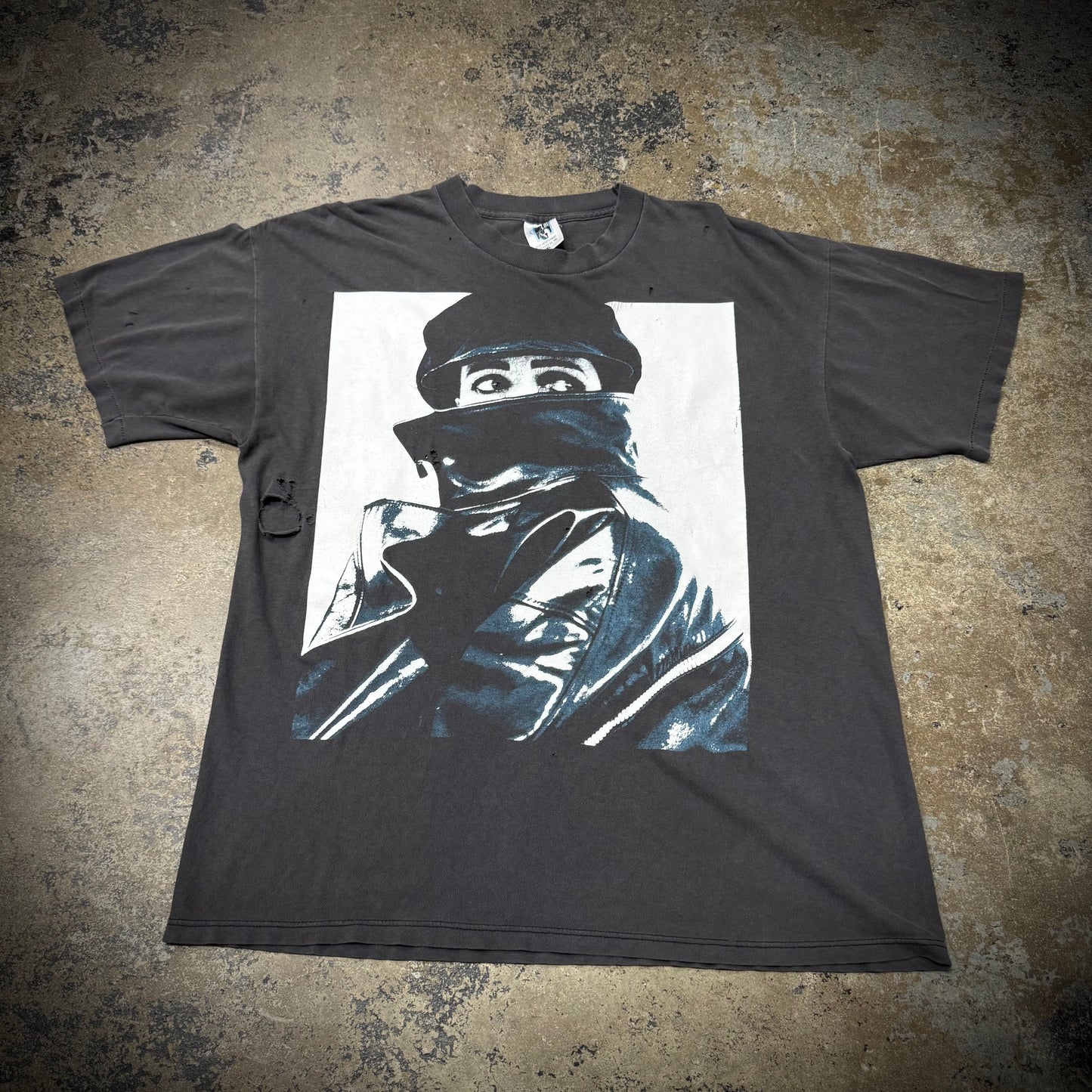 Vintage Siouxsie and the Banshees Faded Black Band Tee