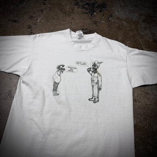 Vintage Waiting on Dave Art Tee