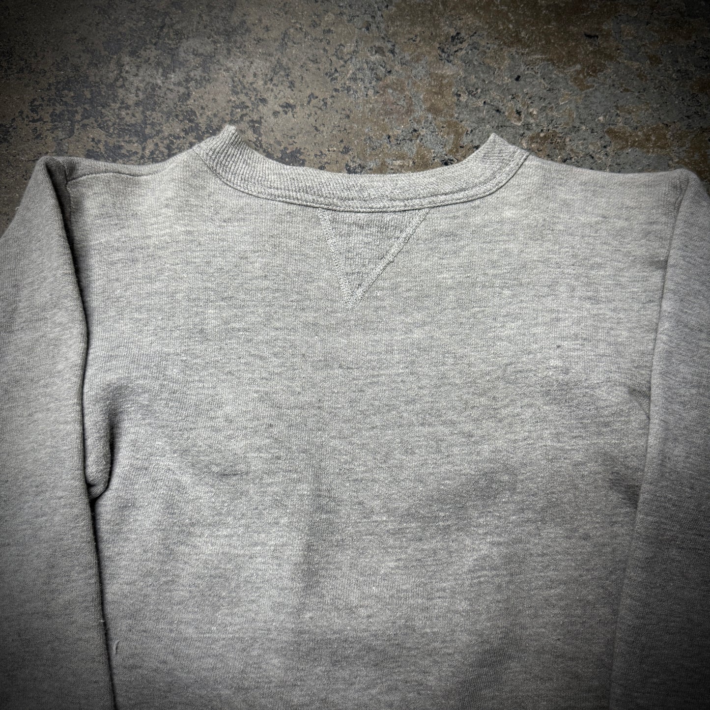 Vintage 1950s Single V Cotton Crewneck Sweatshirt