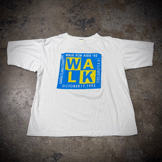 Vintage 1993 Walk For AIDS T-Shirt