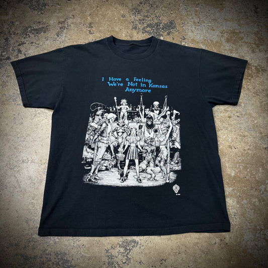 Vintage 1998 Mob Town Not in Kansas Anymore Bondage Bar Dorthy T-Shirt
