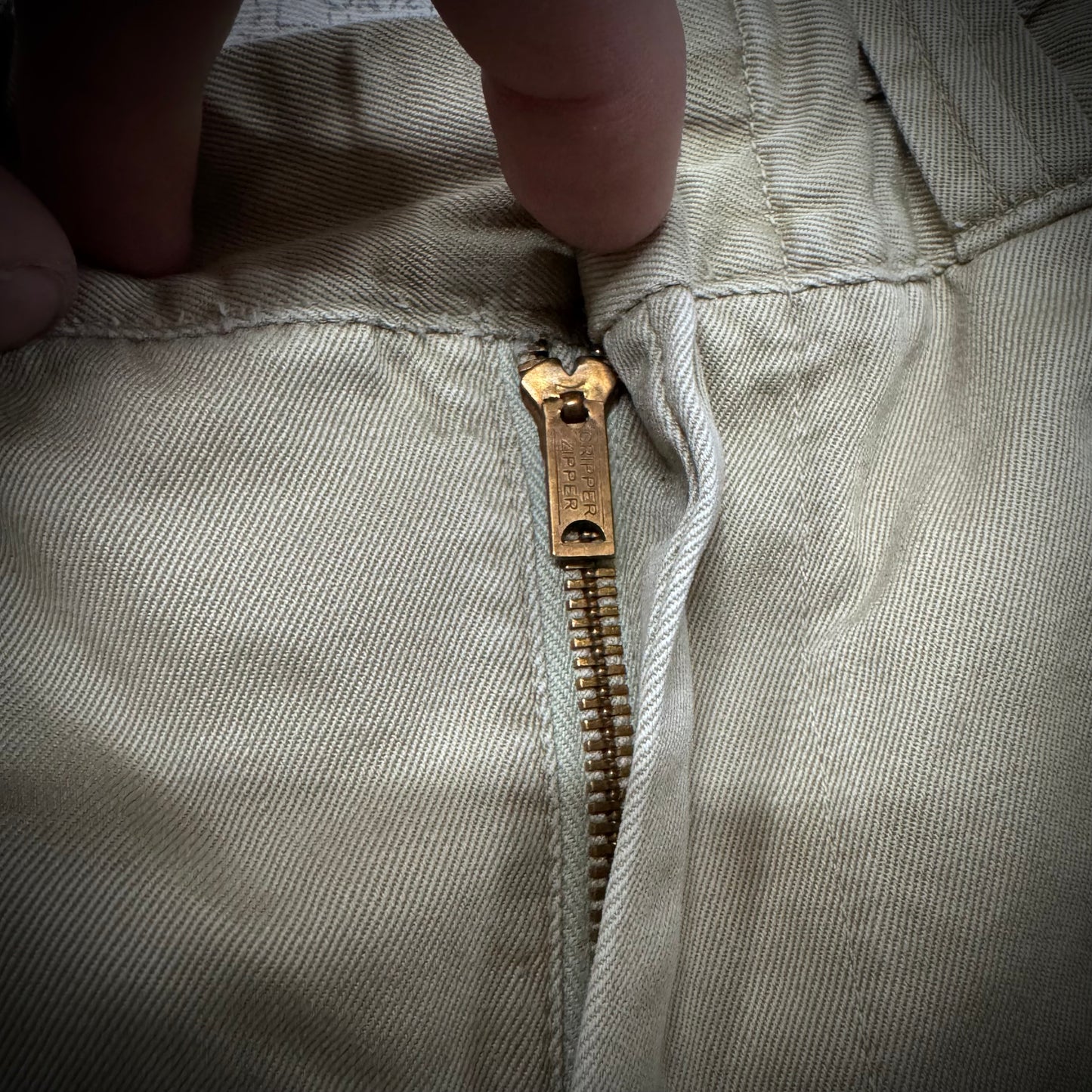 Vintage 40s/50s Big Mac Beige Khaki Cotton Chino Pants