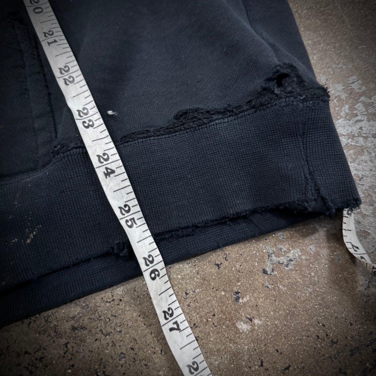 Vintage 00s Thrashed Faded Black Slipknot Hoodie