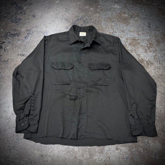 Vintage 60s/70s Big Mac Distressed Work Shirt