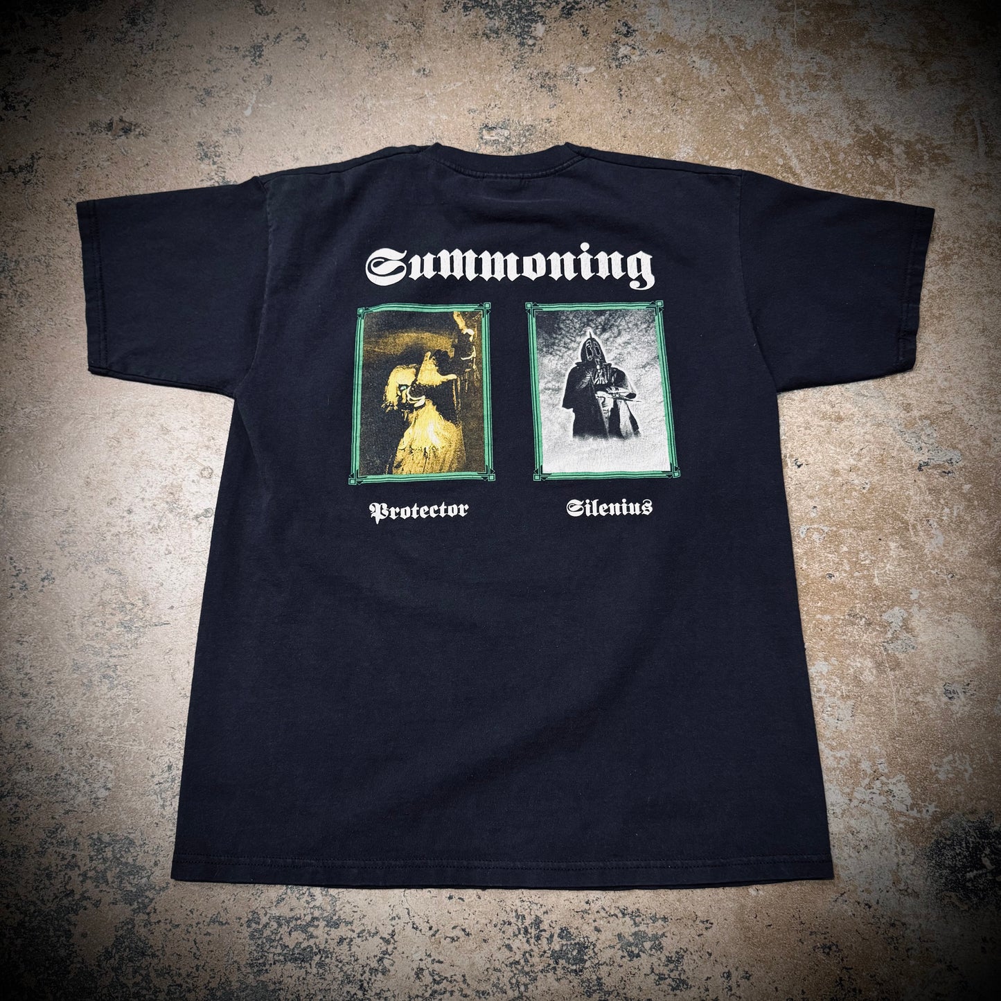 Vintage 90s Summoning Dol Guldur Black Metal Band Tee