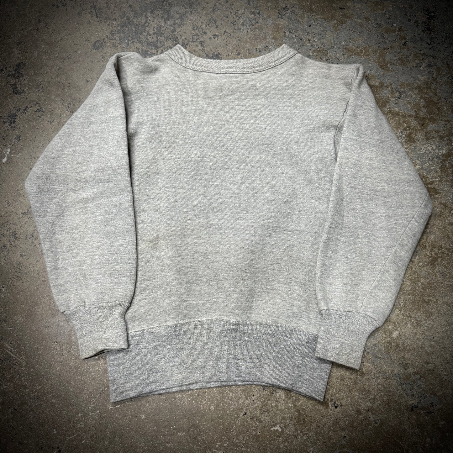 Vintage 1950s Single V Cotton Crewneck Sweatshirt