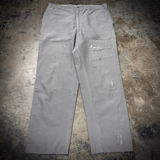 Vintage 50s Sears Mountain Cloth Repaired Distressed Chino Pants