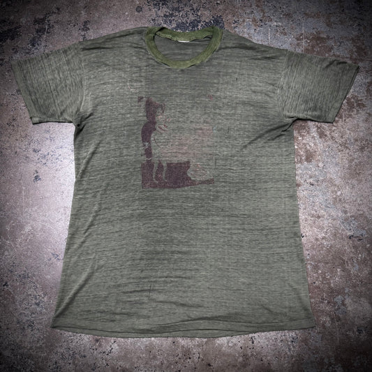 Vintage Ojngo Boingo Nothing To Fear Paper Thin Thrashed Band Tee