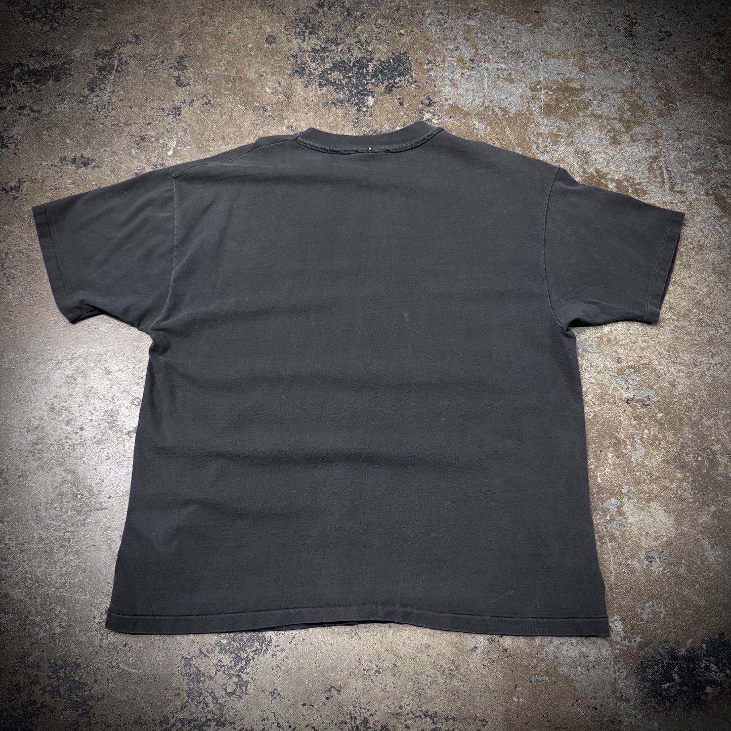 Vintage 90s Faded Black Jade Chinese Character T-Shirt