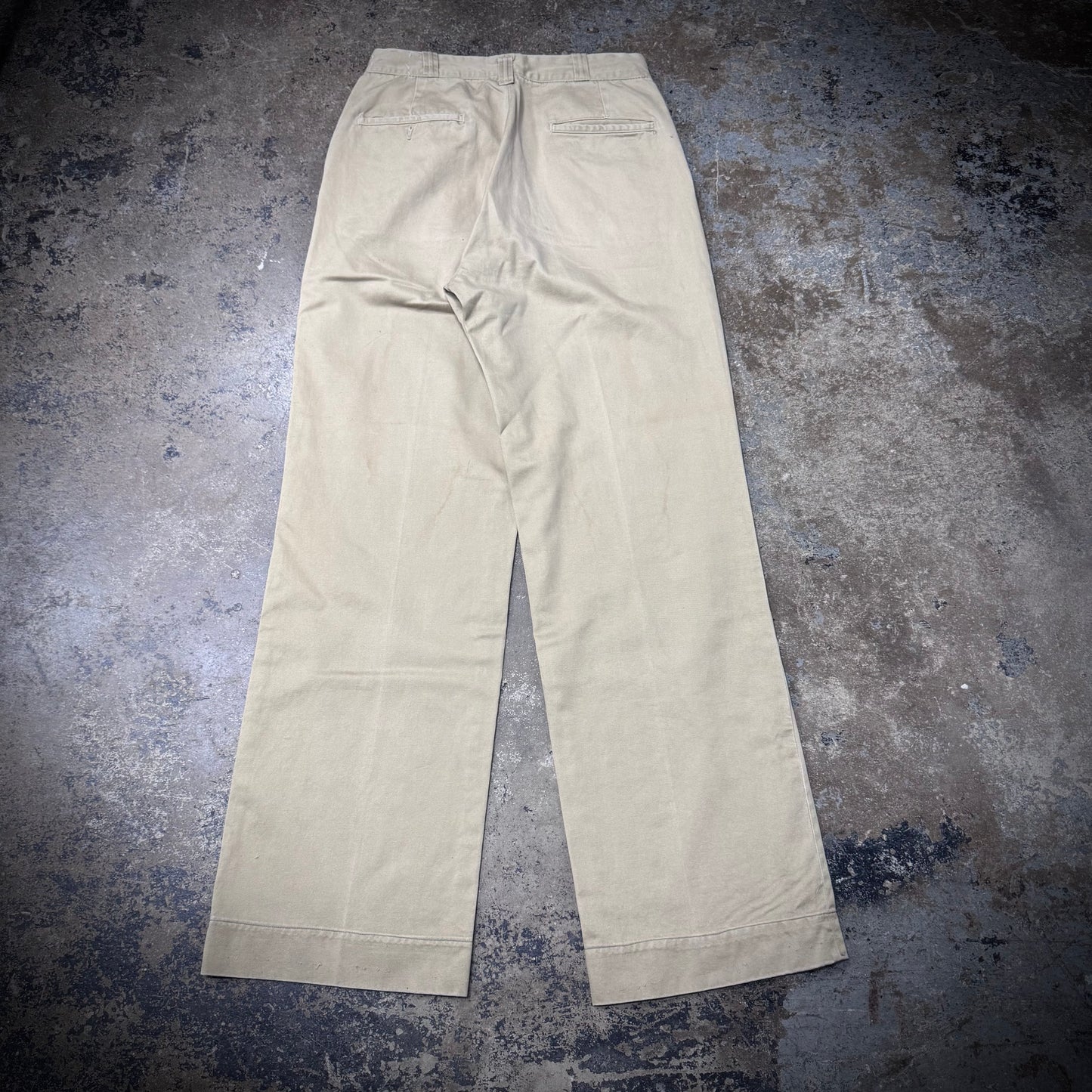 Vintage 40s/50s Big Mac Beige Khaki Cotton Chino Pants