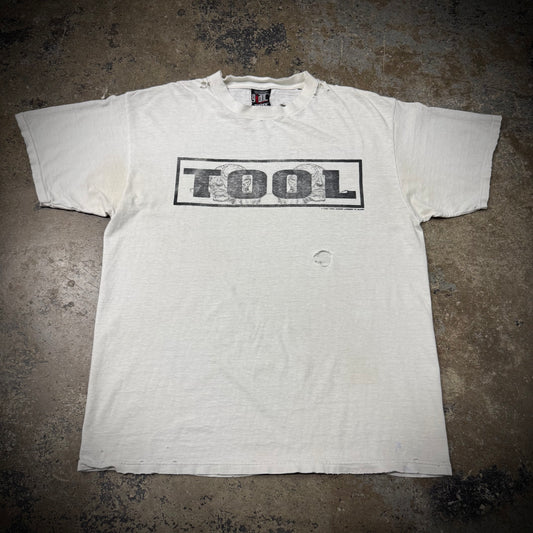 Vintage 90s TOOL Medicine Twins Thrashed and Faded Band Tee