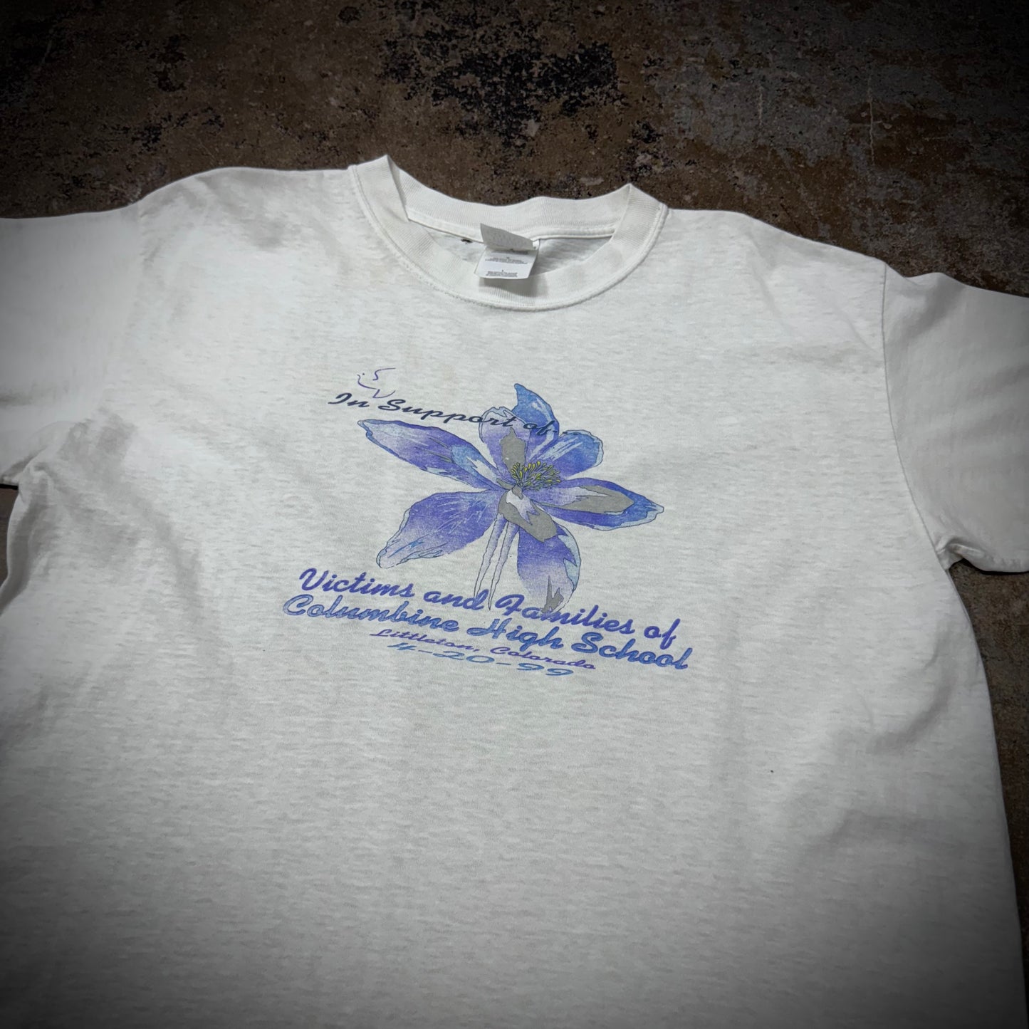 Vintage 1999 Columbine High School Memorial T Shirt