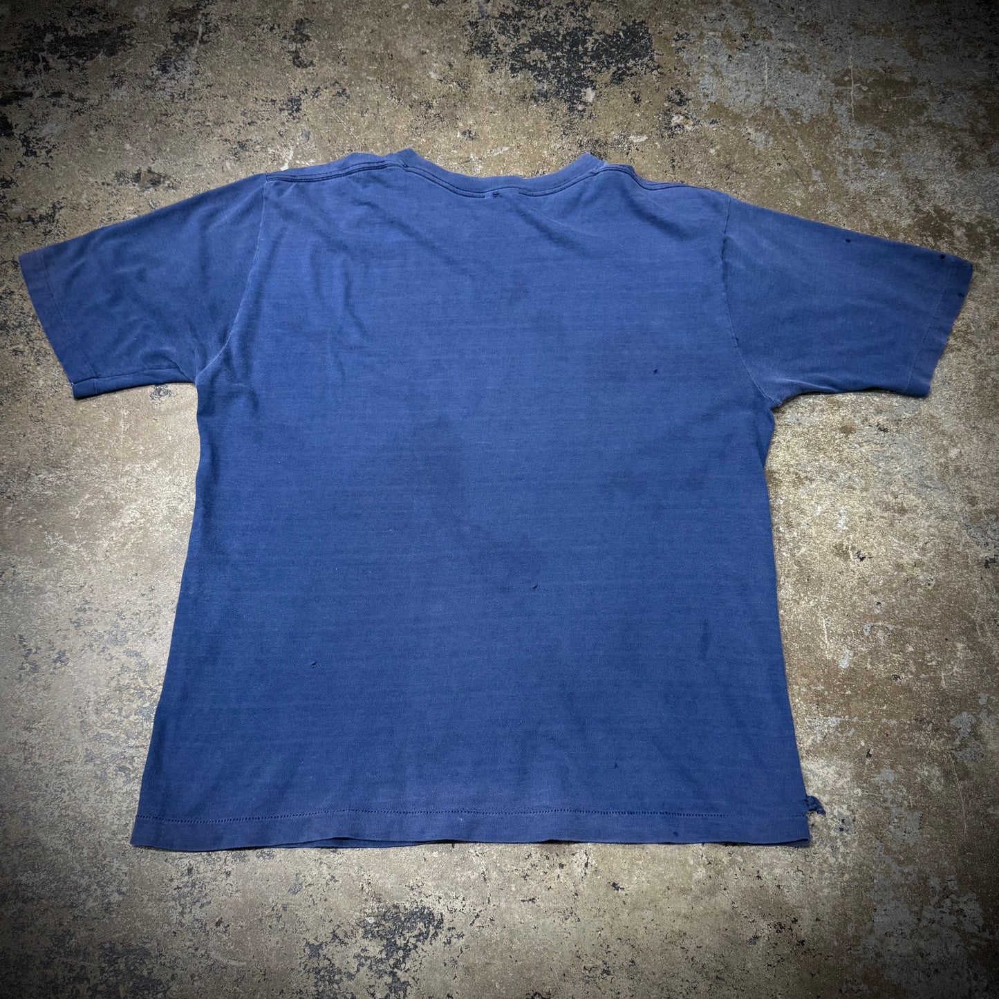 Vintage 70s/80s Tower of Power Faded Blue 100% Cotton Band T-Shirt