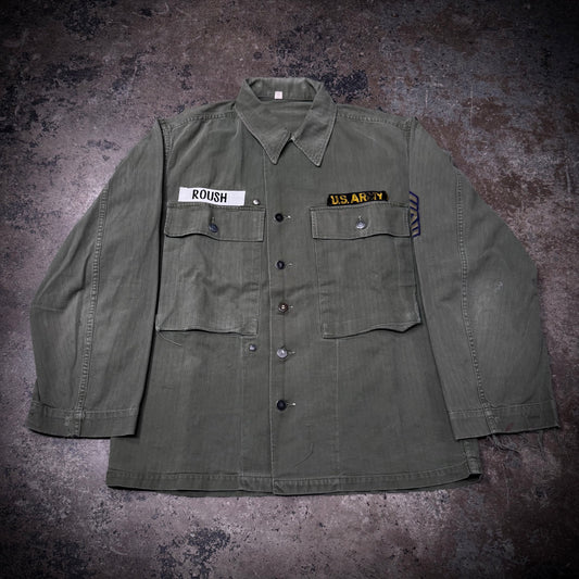 Vintage 50s/60s HBT 2 Pocket P44 Army Jacket