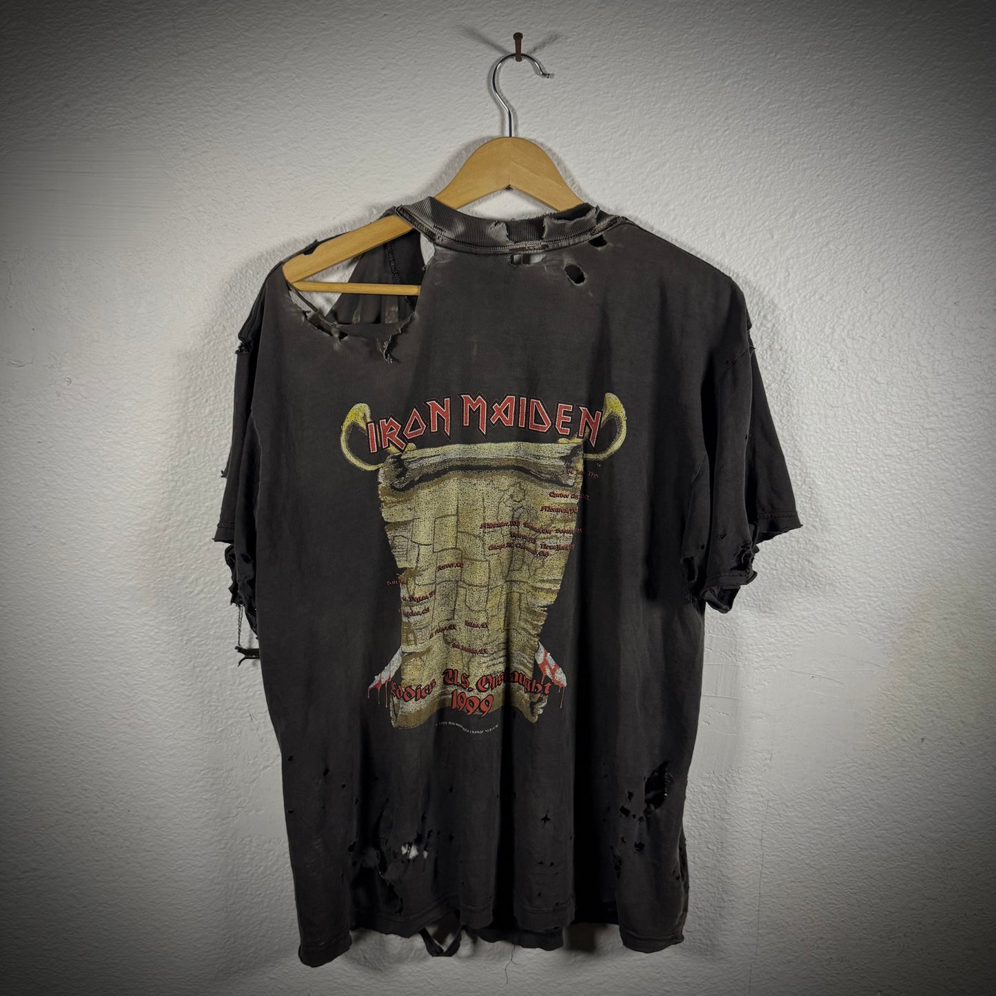 Vintage 1999 Iron Maiden Decomposed Band Tee