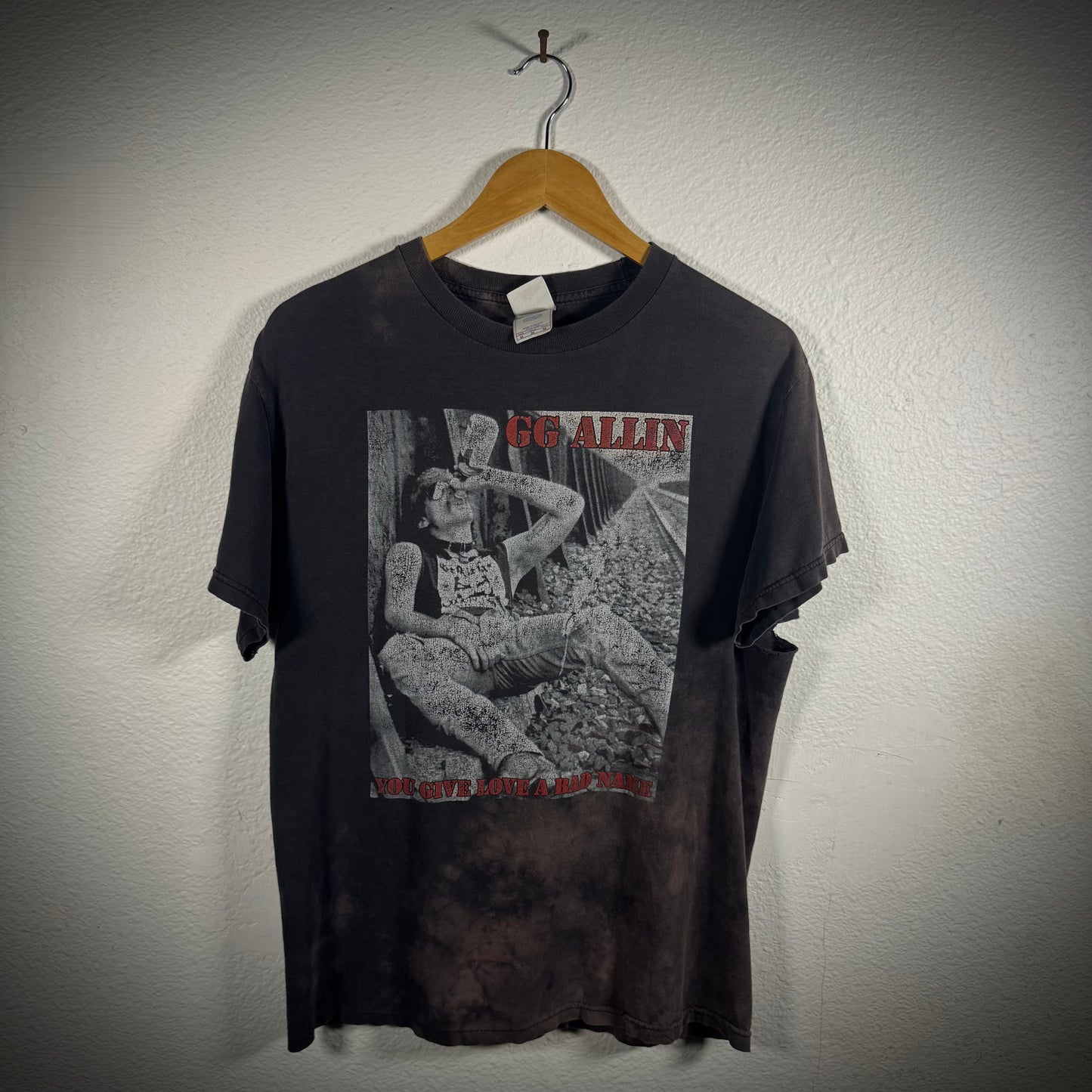Vintage GG Allin Distressed Band Tee