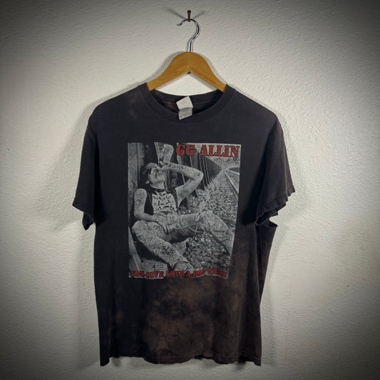 Vintage GG Allin Distressed Band Tee