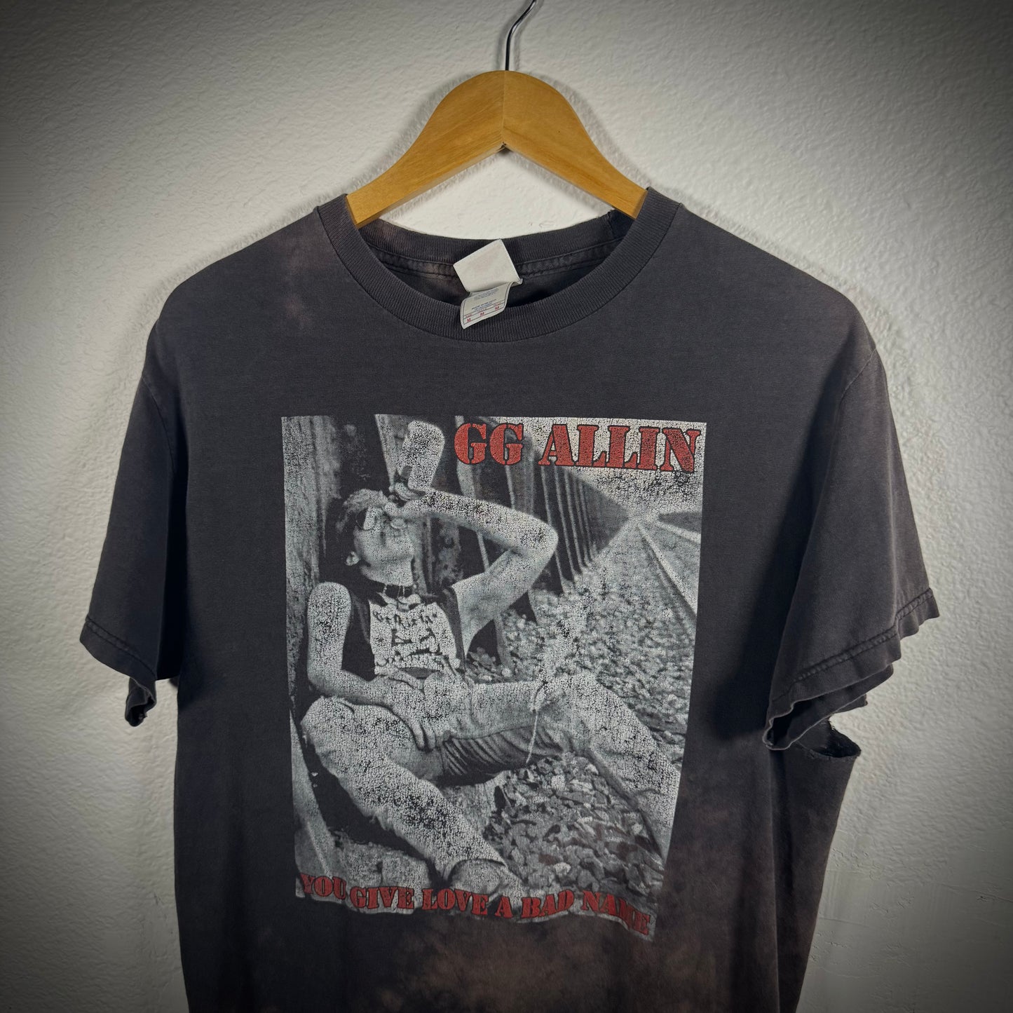 Vintage GG Allin Distressed Band Tee